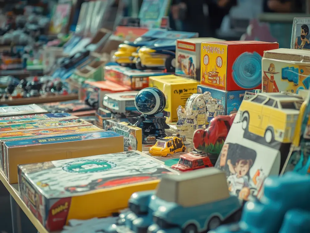 Brocante aux jouets