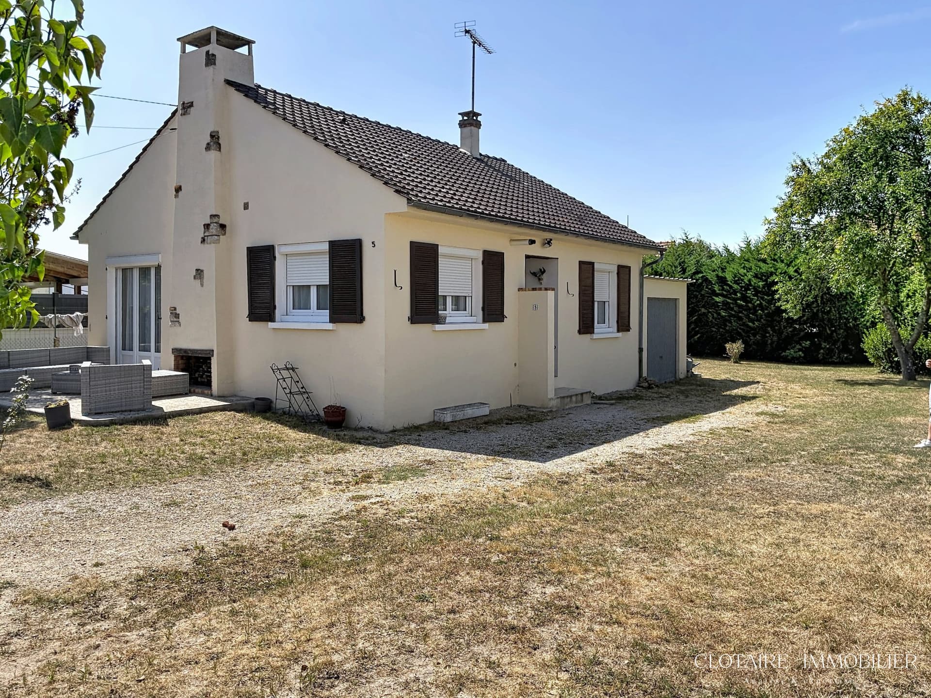 Maison de plain-pied, 3 pièces – 60 m² – Rethondes (proche Compiègne)