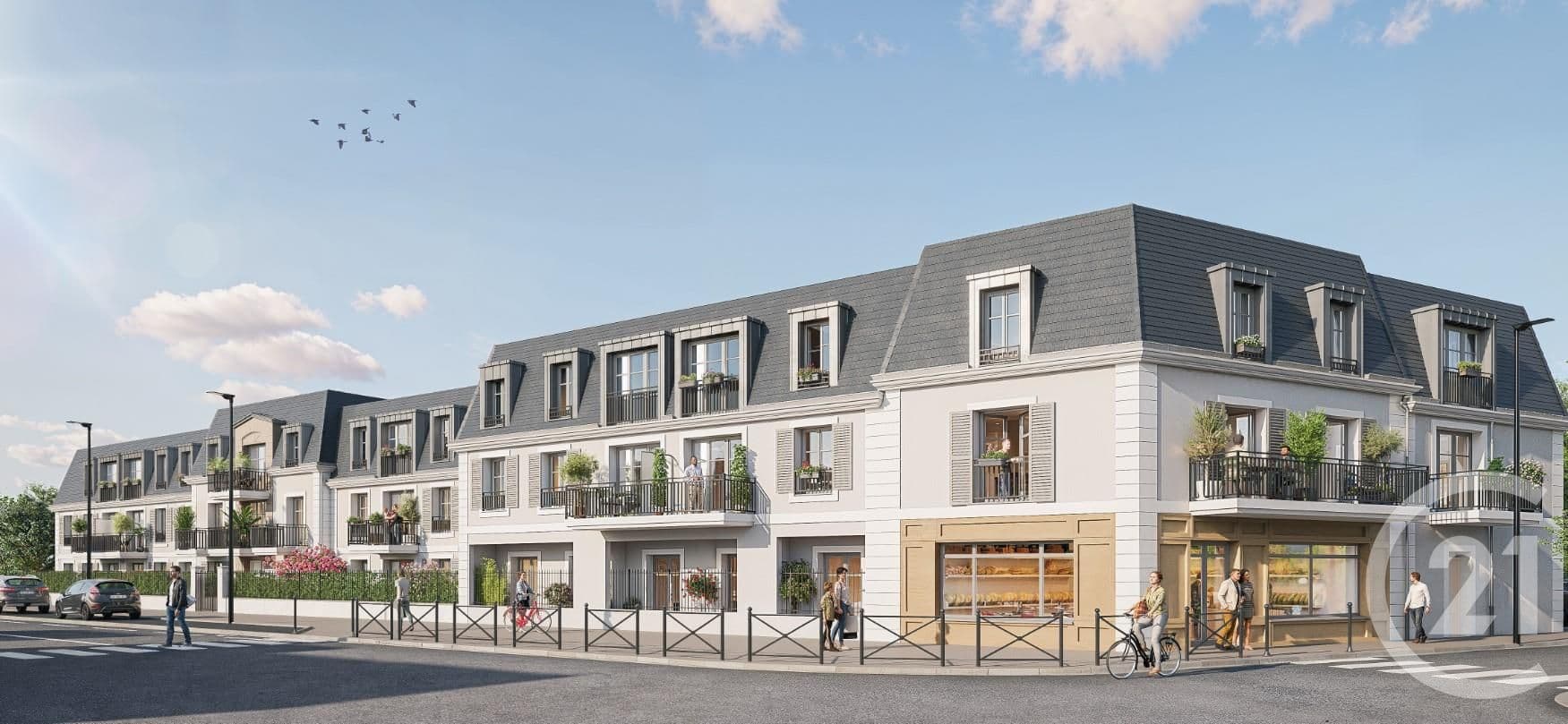Appartement F3 à vendre - 3 pièces - 60.87 m2 - COMPIEGNE
